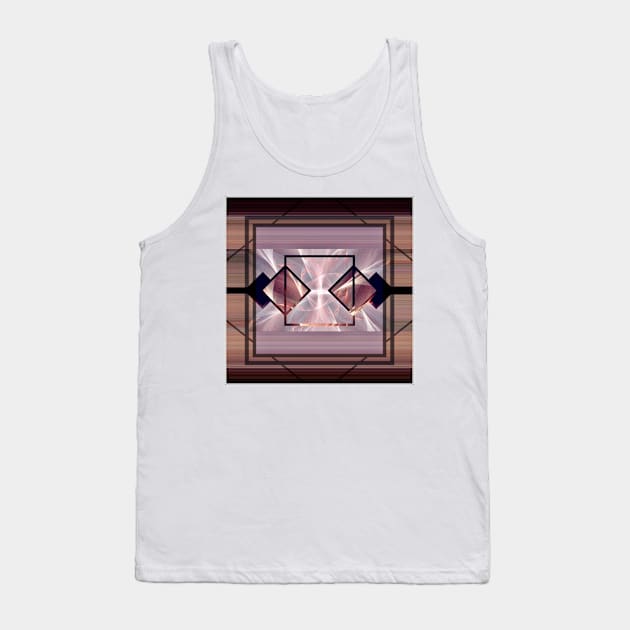 Stained Glass Pattern Tank Top by DANAROPER